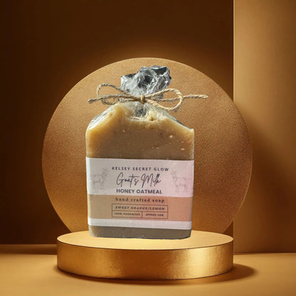 Goat Milk Soap Honey Oatmeal